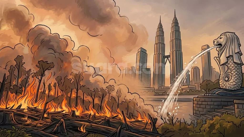 91630-ilustrasi-karhutla-ganggu-negara-tetangga