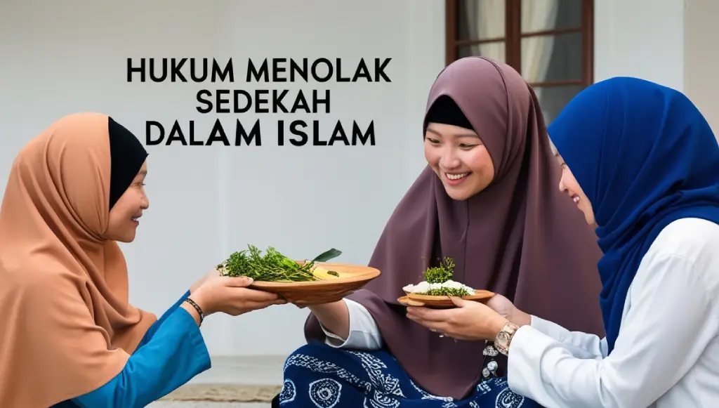 Hukum menolak sedekah dalam Islam