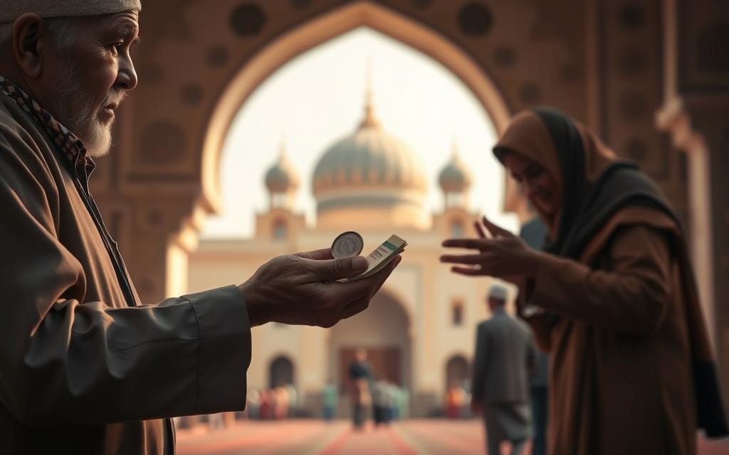 balasan orang yang bersedekah