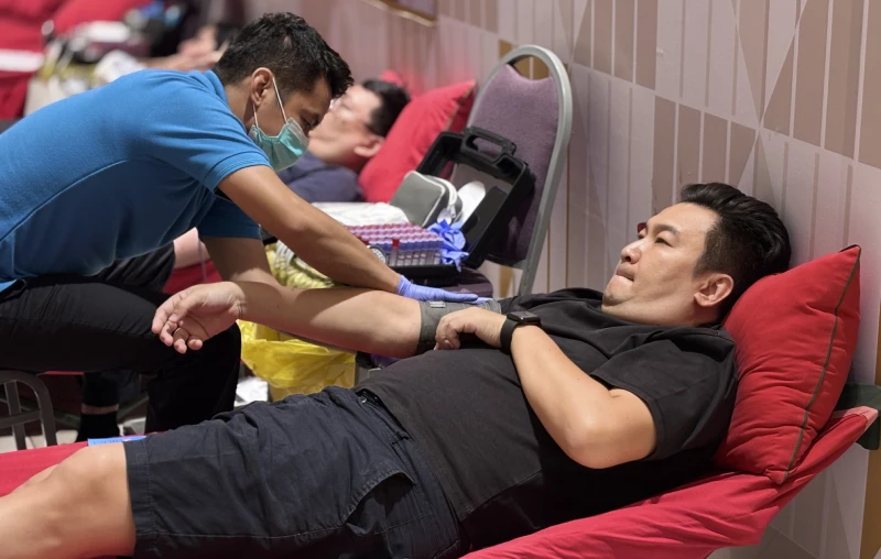 Aksi Donor Darah Rumah Berkat & Rumah Sosial di Taman Anggrek pada 13 April 2025