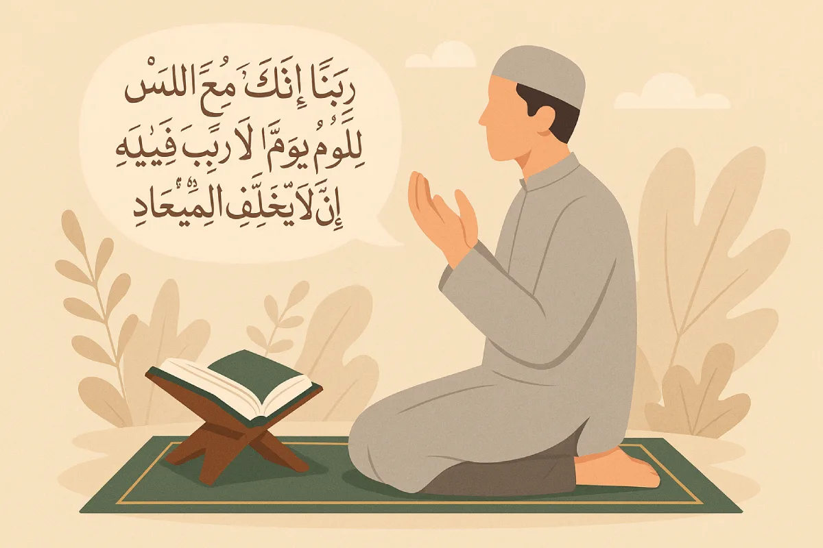 cara mengamalkan Ali Imran ayat 9